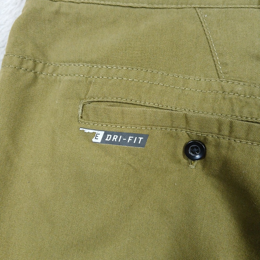 Hurley Olive Chino Pants for Men - Picture 6 of 12